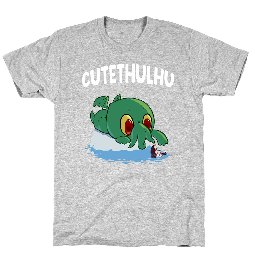 Cutethulhu T-Shirt Hoodie, Sweatshirt | PureTeeCo.com (Image 2)