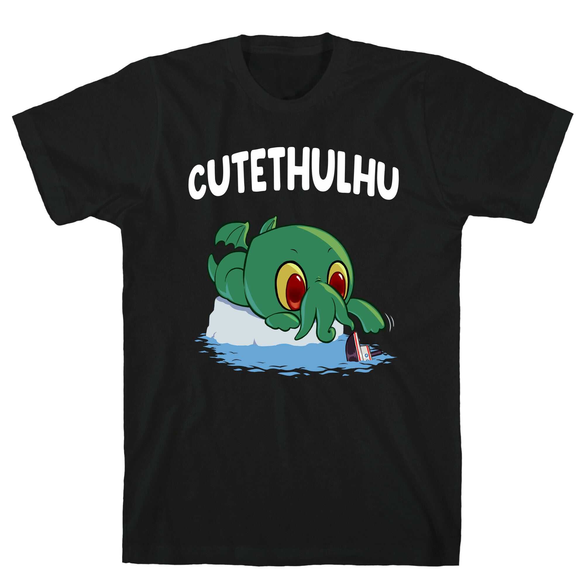 Cutethulhu T-Shirt Hoodie, Sweatshirt | PureTeeCo.com (Image 1)