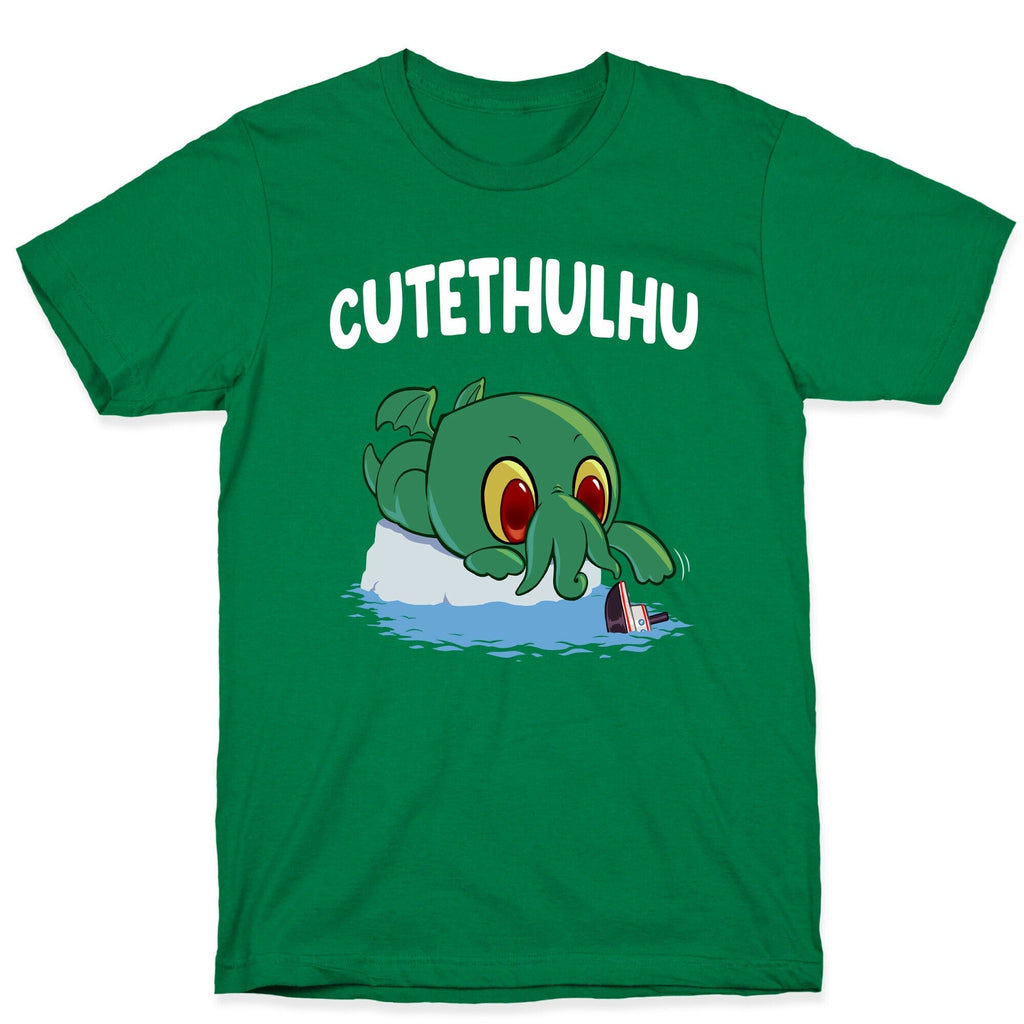 Cutethulhu T-Shirt Hoodie, Sweatshirt | PureTeeCo.com (Image 3)