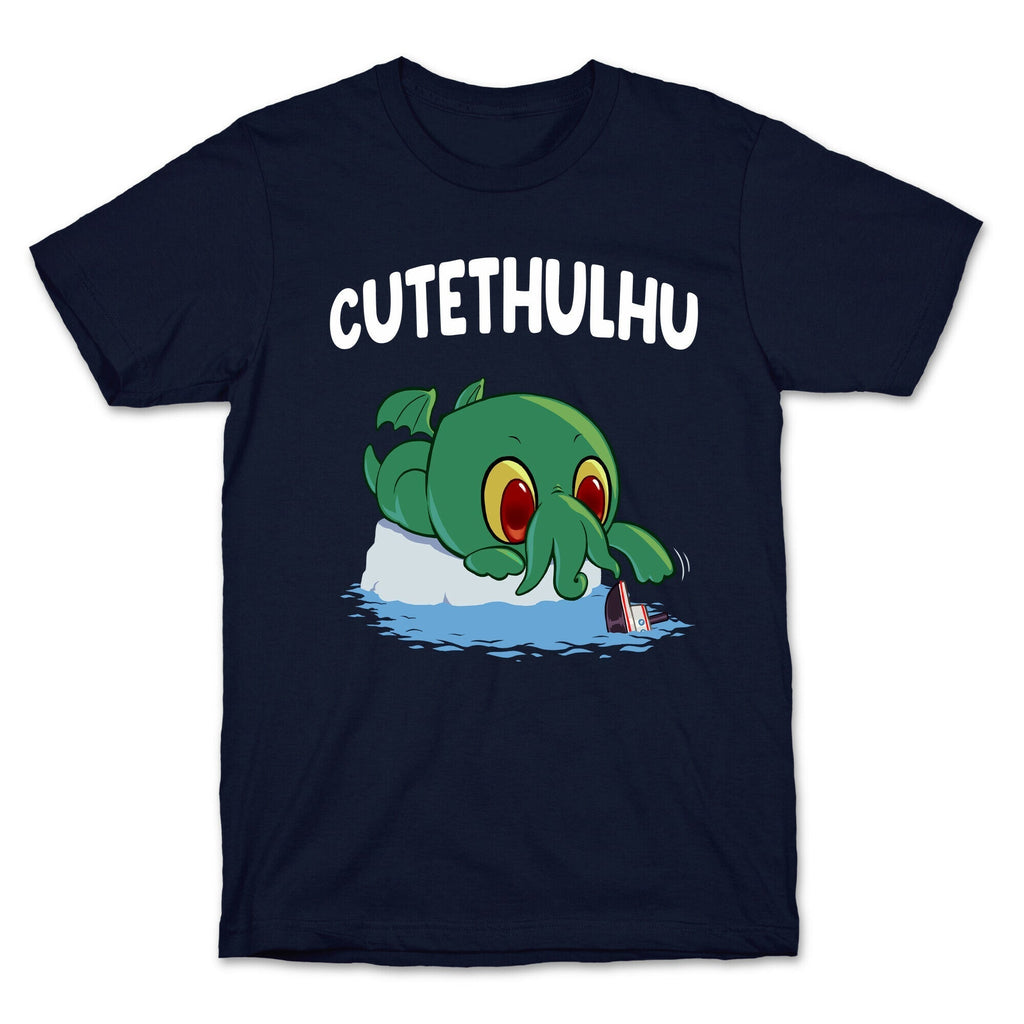 Cutethulhu T-Shirt Hoodie, Sweatshirt | PureTeeCo.com (Image 4)