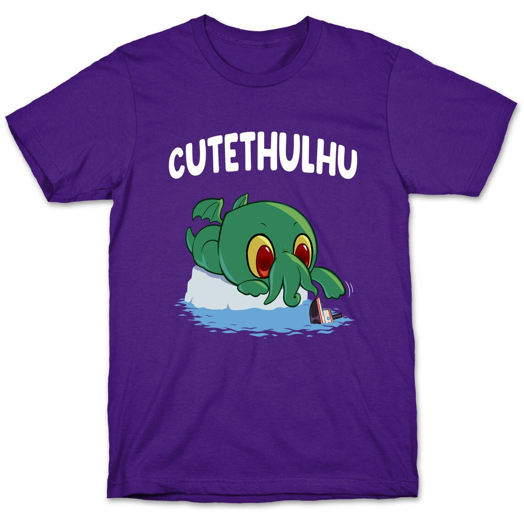 Cutethulhu T-Shirt Hoodie, Sweatshirt | PureTeeCo.com (Image 5)
