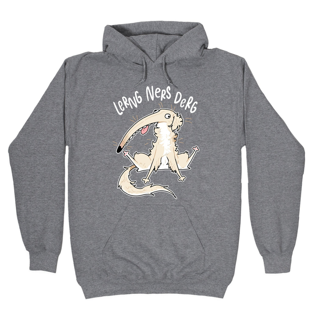 Derpy Dog Borzoi Lerng Ners Derg Hoodie Style001 T-Shirts, Sweatshirt | PureTeeCo.com (Image 1)