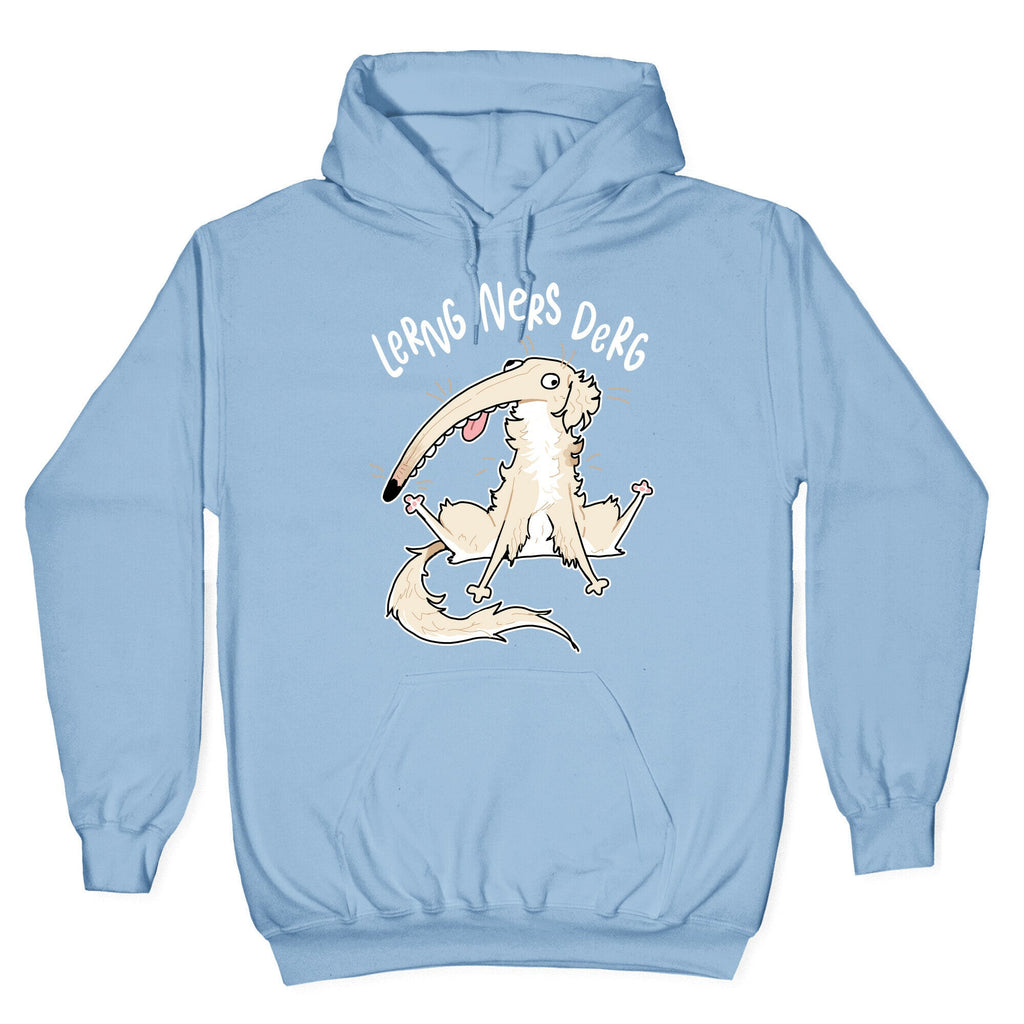 Derpy Dog Borzoi Lerng Ners Derg Hoodie Style001 T-Shirts, Sweatshirt | PureTeeCo.com (Image 4)