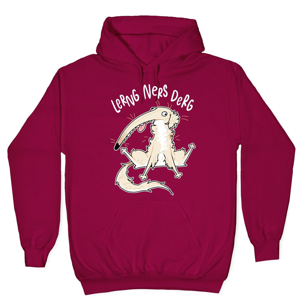 Derpy Dog Borzoi Lerng Ners Derg Hoodie Style001 T-Shirts, Sweatshirt | PureTeeCo.com (Image 5)