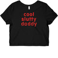 Cool Slutty Daddy Graphic Baby Tee Style001 Hoodie, Sweatshirt | PureTeeCo.com (Image 1)