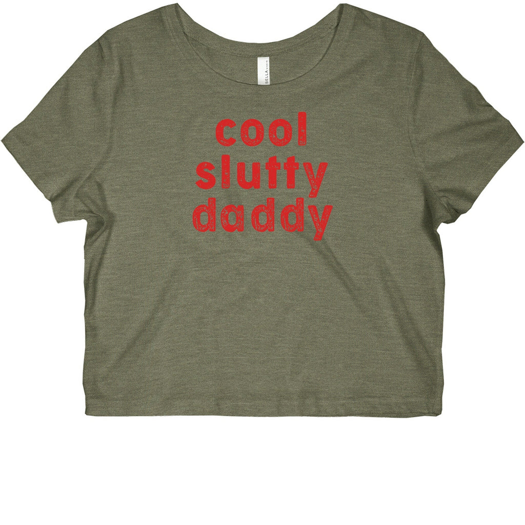 Cool Slutty Daddy Graphic Baby Tee Style001 Hoodie, Sweatshirt | PureTeeCo.com (Image 2)