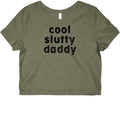 Cool Slutty Daddy Graphic Baby Tee Hoodie, Sweatshirt | PureTeeCo.com (Image 1)