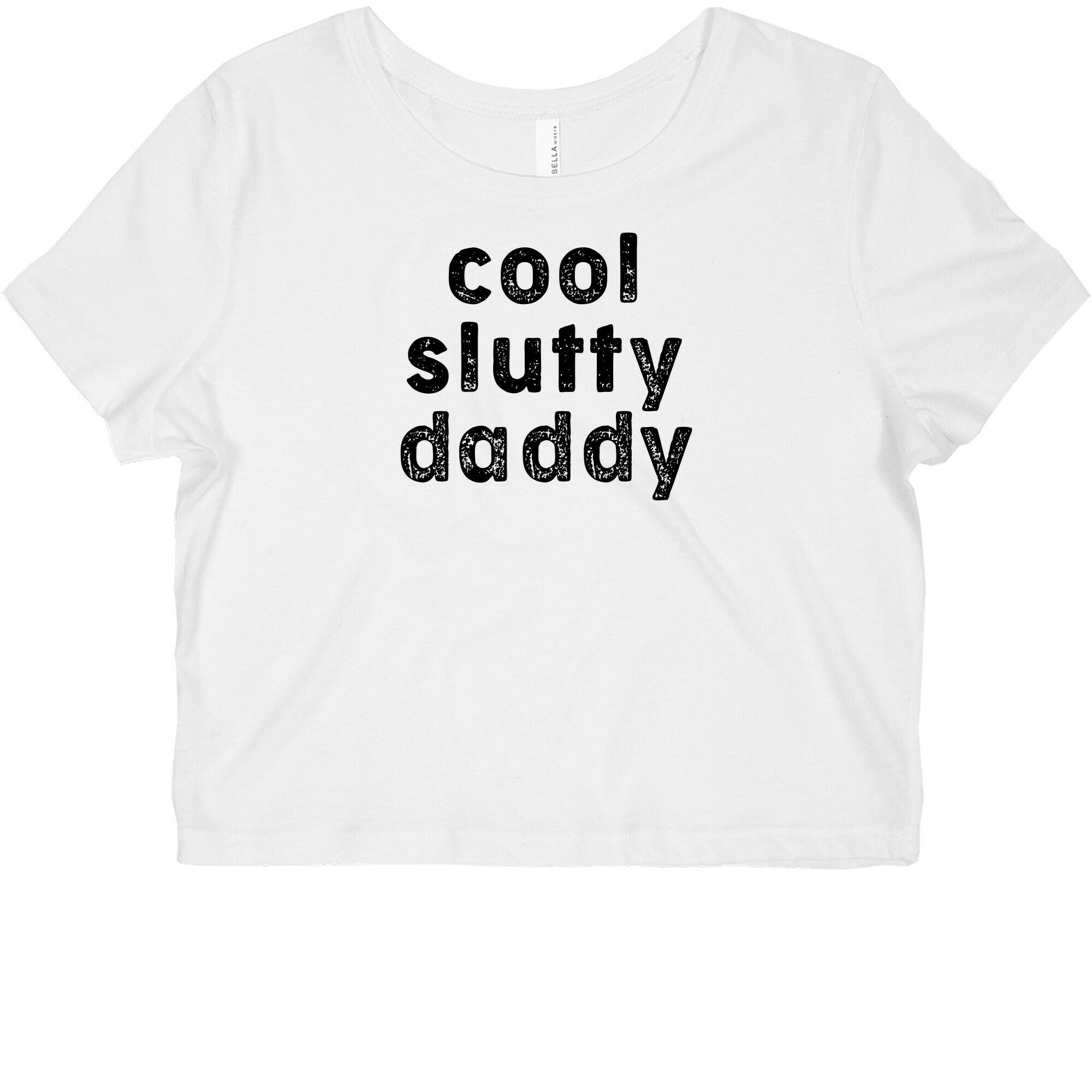 Cool Slutty Daddy Graphic Baby Tee Hoodie, Sweatshirt | PureTeeCo.com (Image 2)