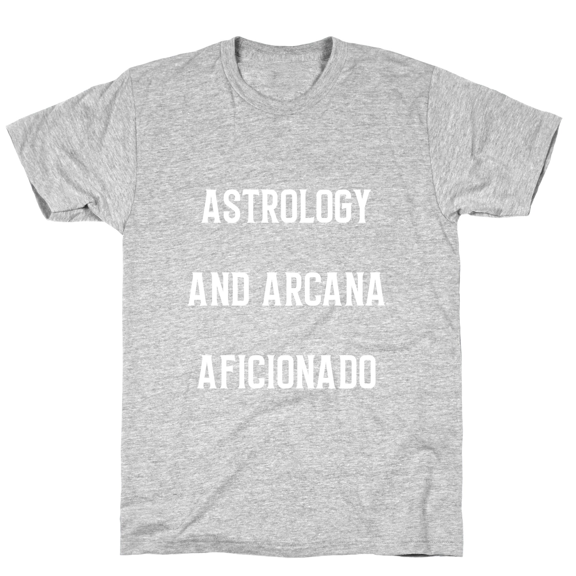 Astrology And Arcana Aficionado T-Shirt Hoodie, Sweatshirt | PureTeeCo.com (Image 2)