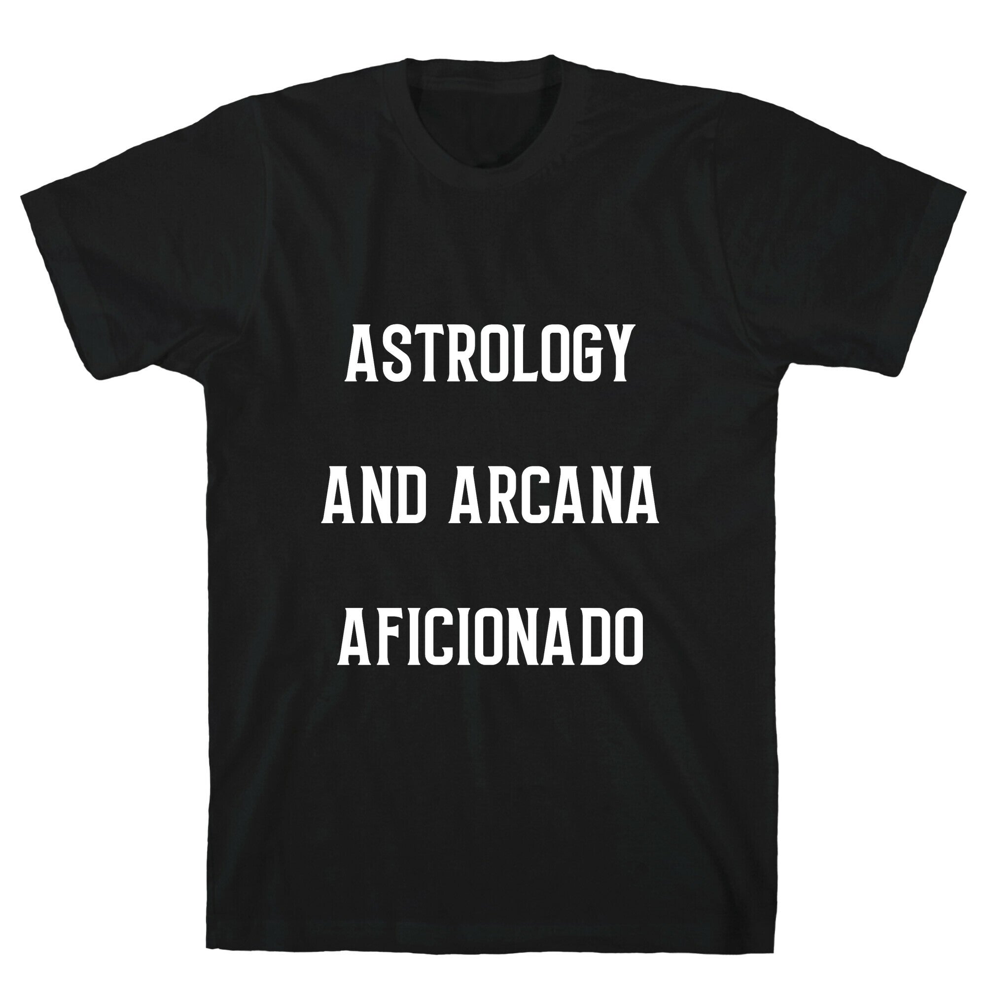 Astrology And Arcana Aficionado T-Shirt Hoodie, Sweatshirt | PureTeeCo.com (Image 1)