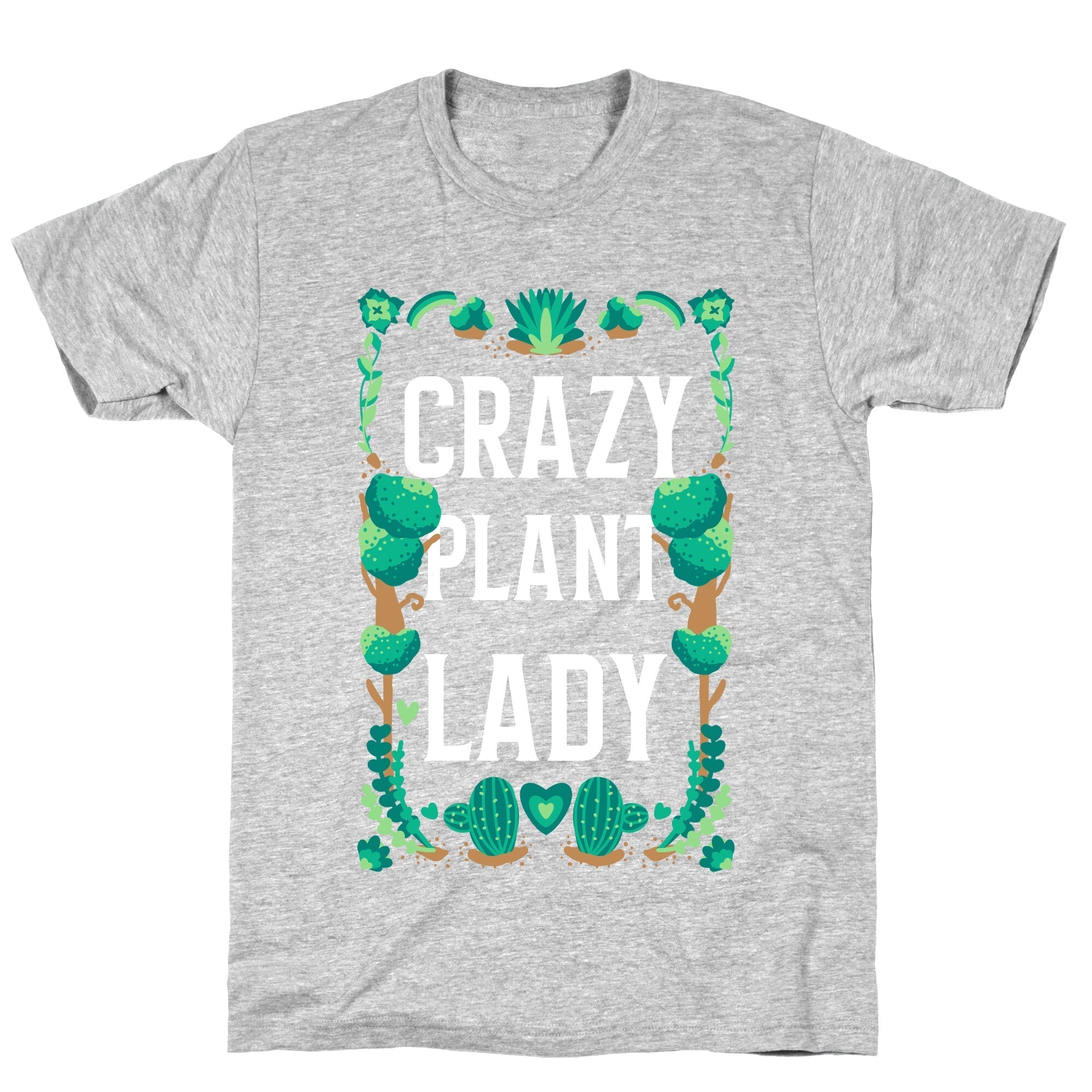 Crazy Plant Lady T-Shirt Style001 Hoodie, Sweatshirt | PureTeeCo.com (Image 2)