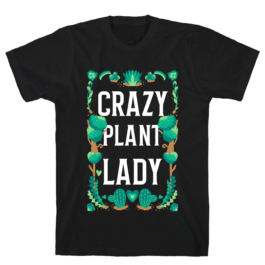 Crazy Plant Lady T-Shirt Style001 Hoodie, Sweatshirt | PureTeeCo.com (Image 1)
