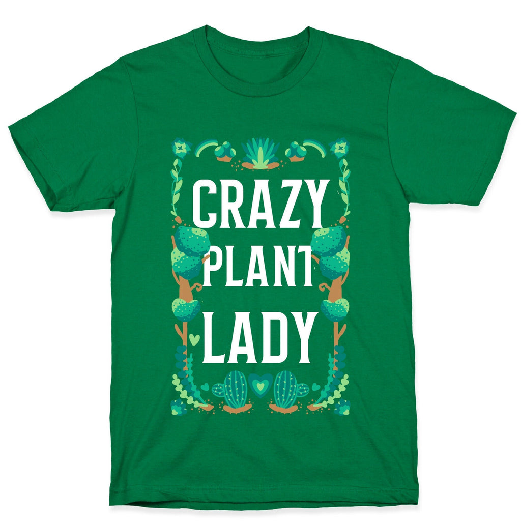 Crazy Plant Lady T-Shirt Style001 Hoodie, Sweatshirt | PureTeeCo.com (Image 3)