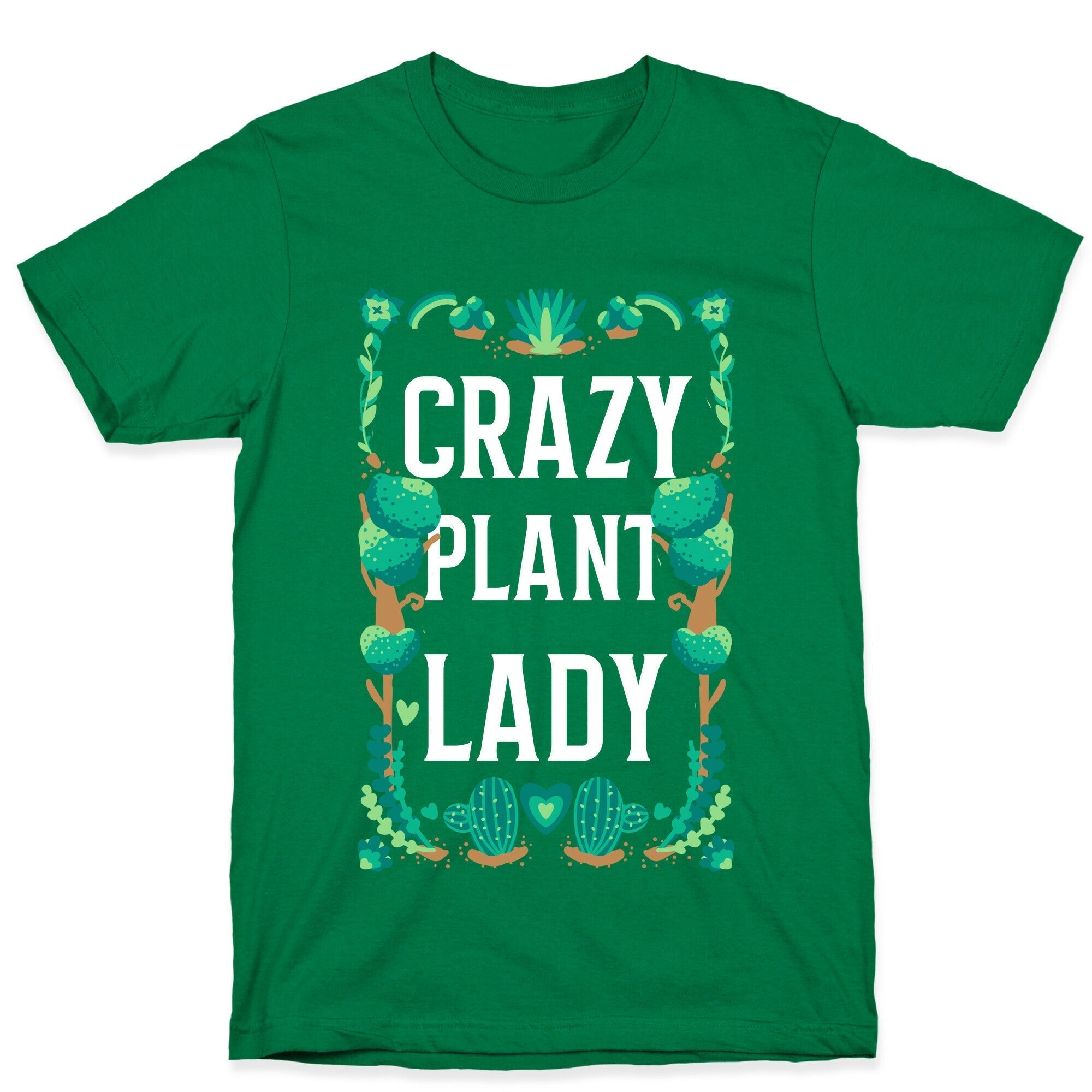 Crazy Plant Lady T-Shirt Style001 Hoodie, Sweatshirt | PureTeeCo.com (Image 3)