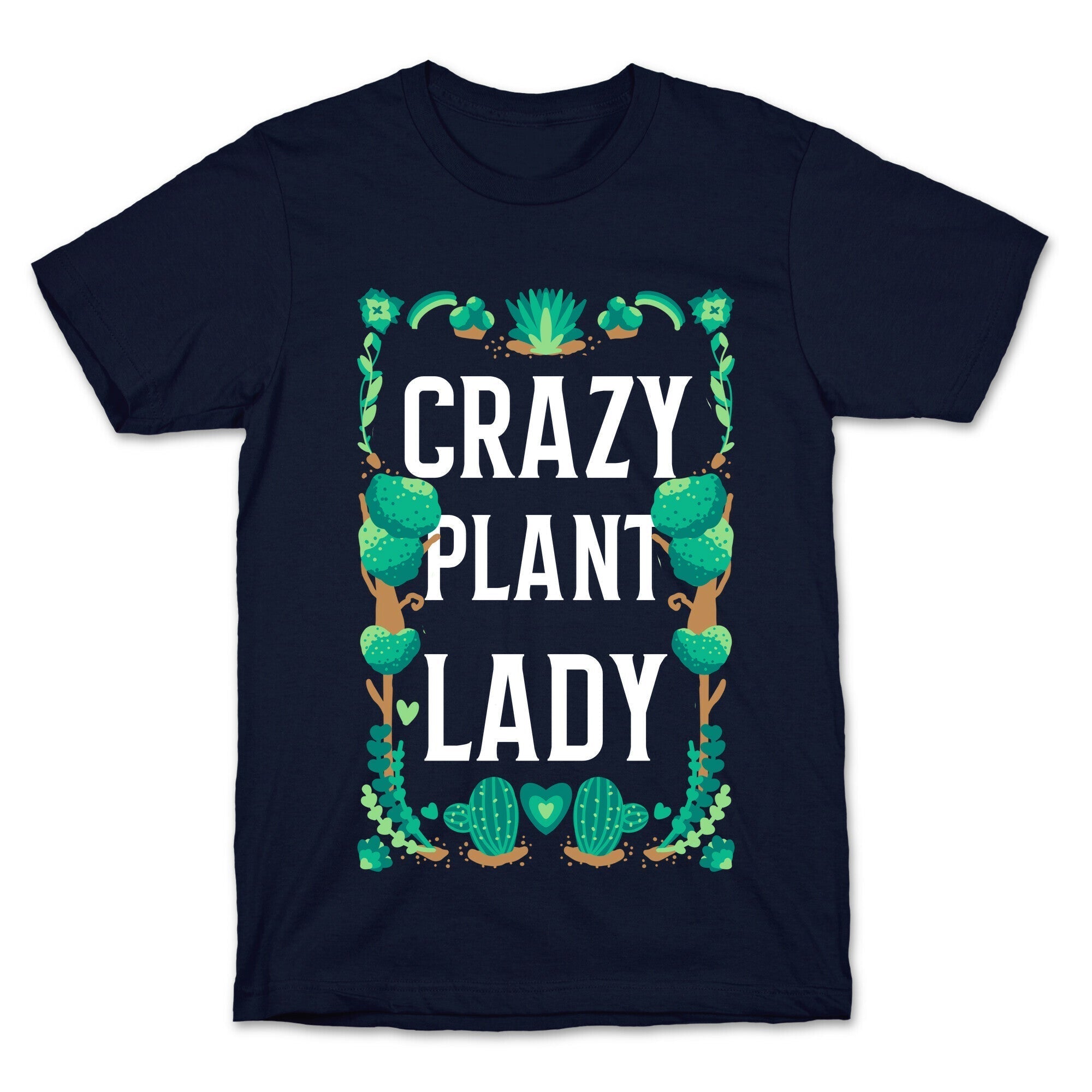 Crazy Plant Lady T-Shirt Style001 Hoodie, Sweatshirt | PureTeeCo.com (Image 4)