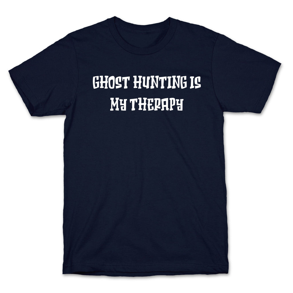 Ghost Hunting Is My Therapy T-Shirt Hoodie, Sweatshirt | PureTeeCo.com (Image 4)