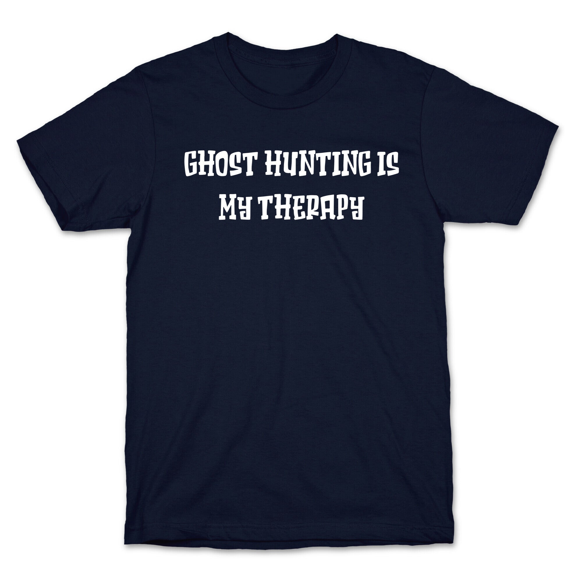 Ghost Hunting Is My Therapy T-Shirt Hoodie, Sweatshirt | PureTeeCo.com (Image 4)