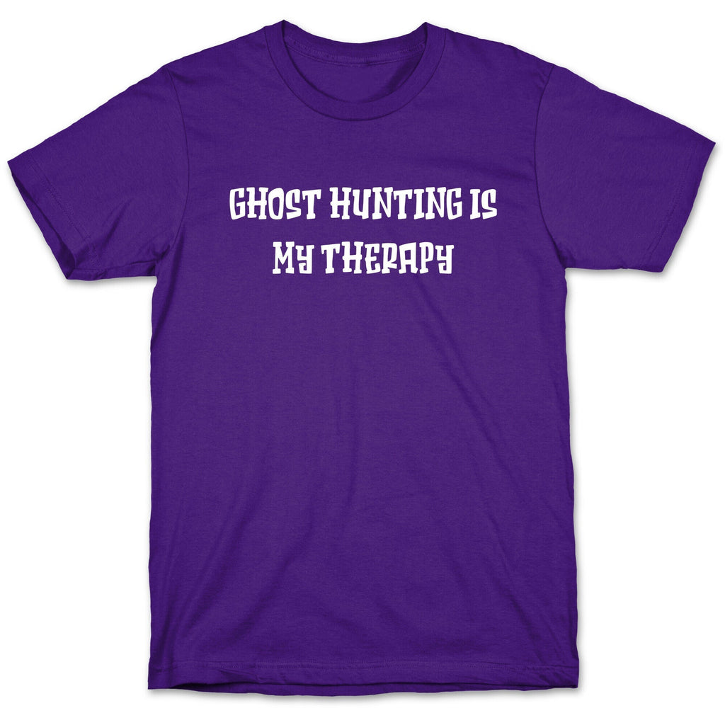 Ghost Hunting Is My Therapy T-Shirt Hoodie, Sweatshirt | PureTeeCo.com (Image 5)