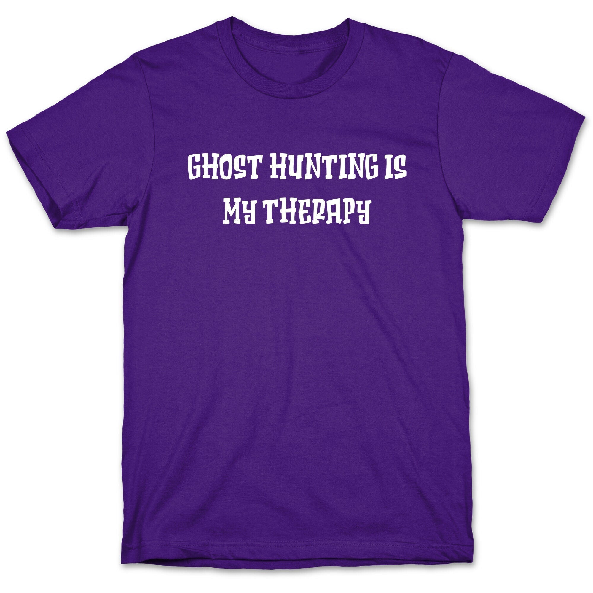 Ghost Hunting Is My Therapy T-Shirt Hoodie, Sweatshirt | PureTeeCo.com (Image 5)