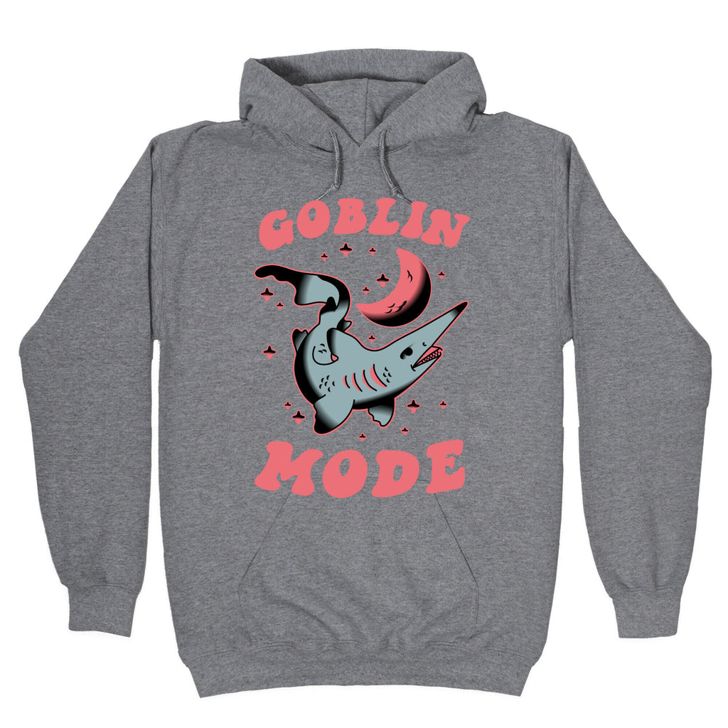 Goblin Mode (Goblin Shark) Hoodie T-Shirts, Sweatshirt | PureTeeCo.com (Image 1)