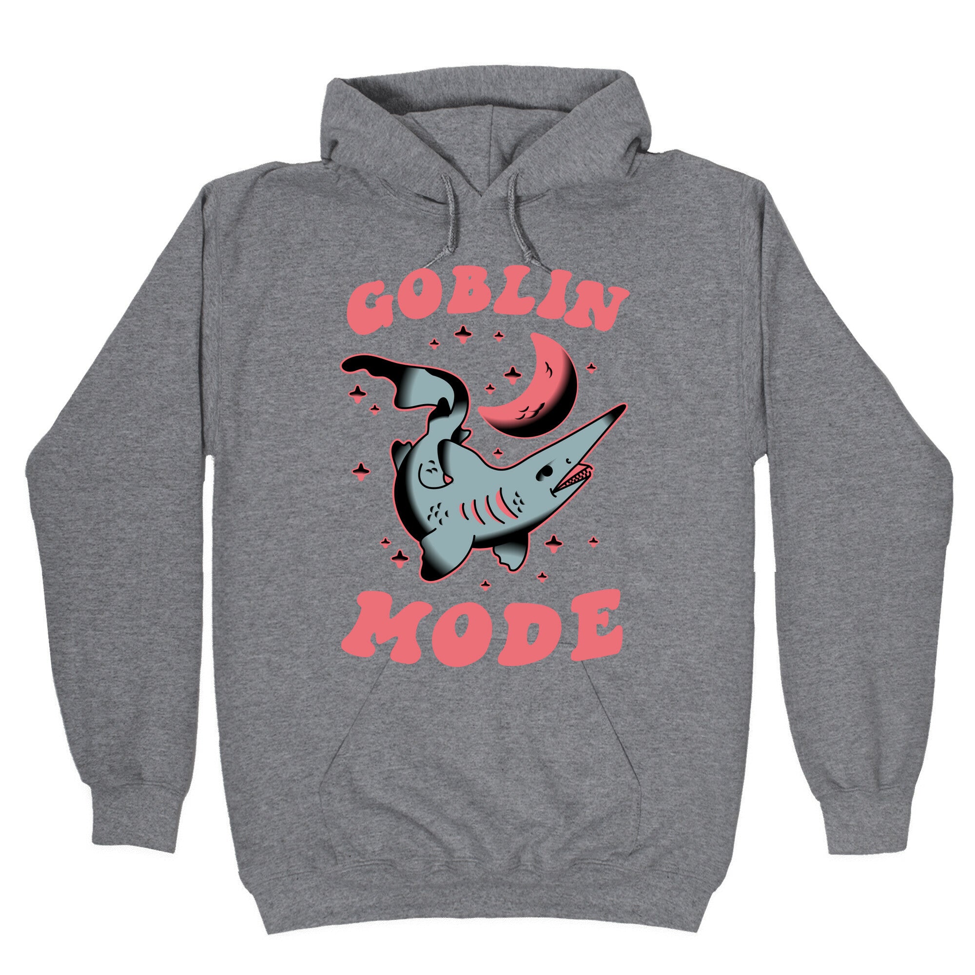 Goblin Mode (Goblin Shark) Hoodie T-Shirts, Sweatshirt | PureTeeCo.com (Image 1)