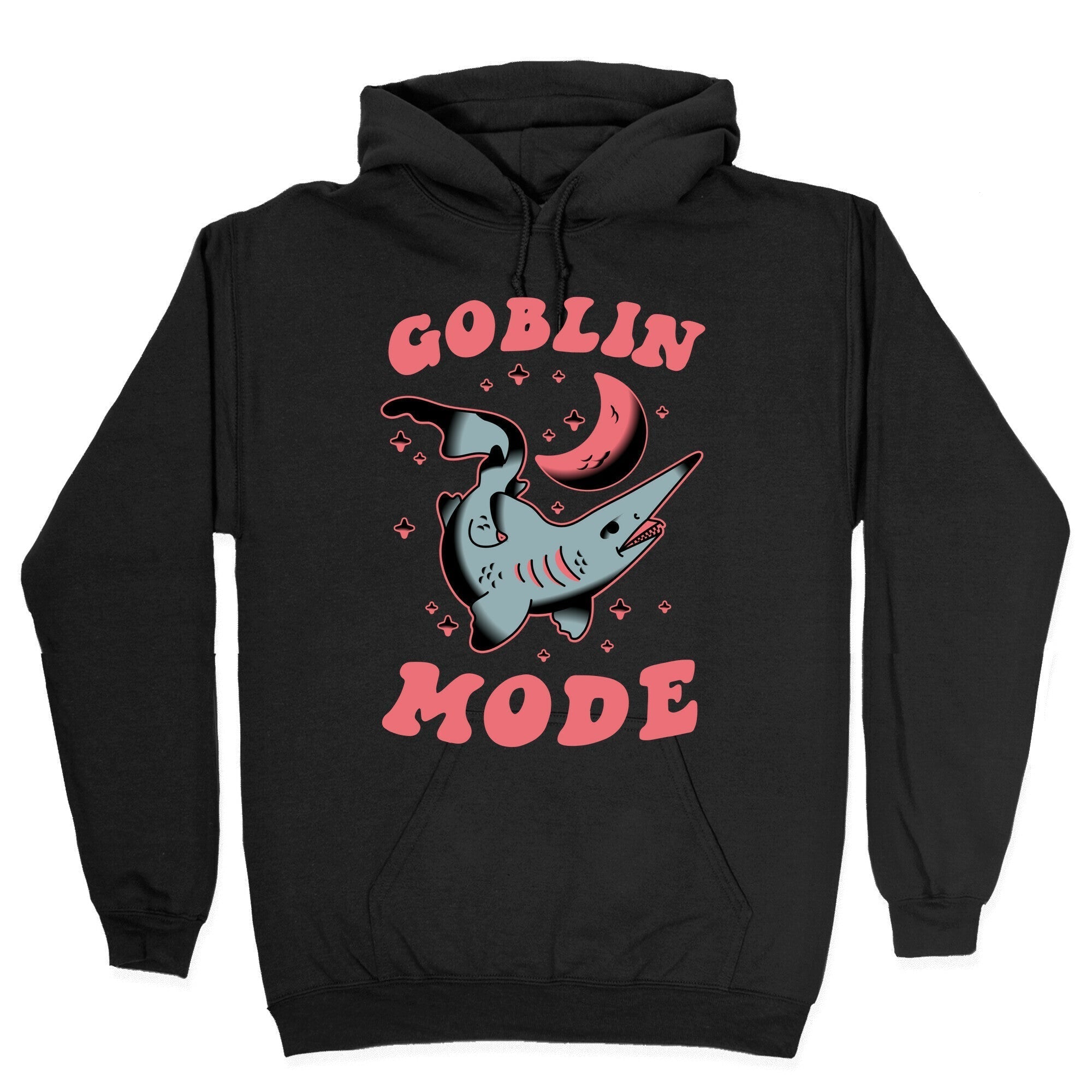 Goblin Mode (Goblin Shark) Hoodie T-Shirts, Sweatshirt | PureTeeCo.com (Image 2)
