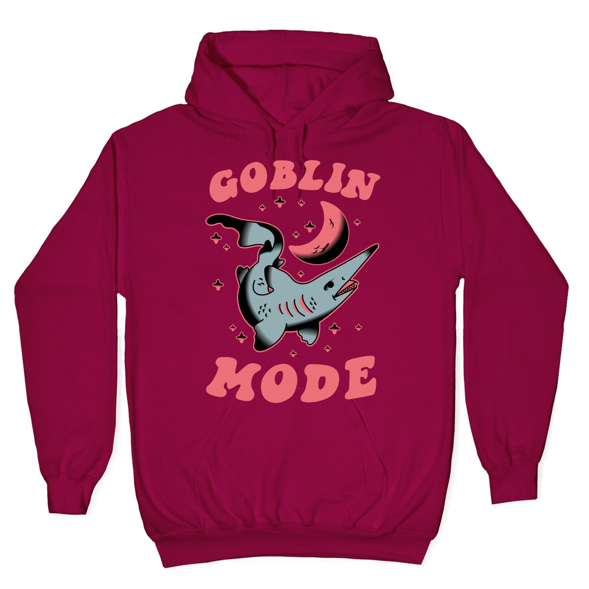 Goblin Mode (Goblin Shark) Hoodie T-Shirts, Sweatshirt | PureTeeCo.com (Image 5)