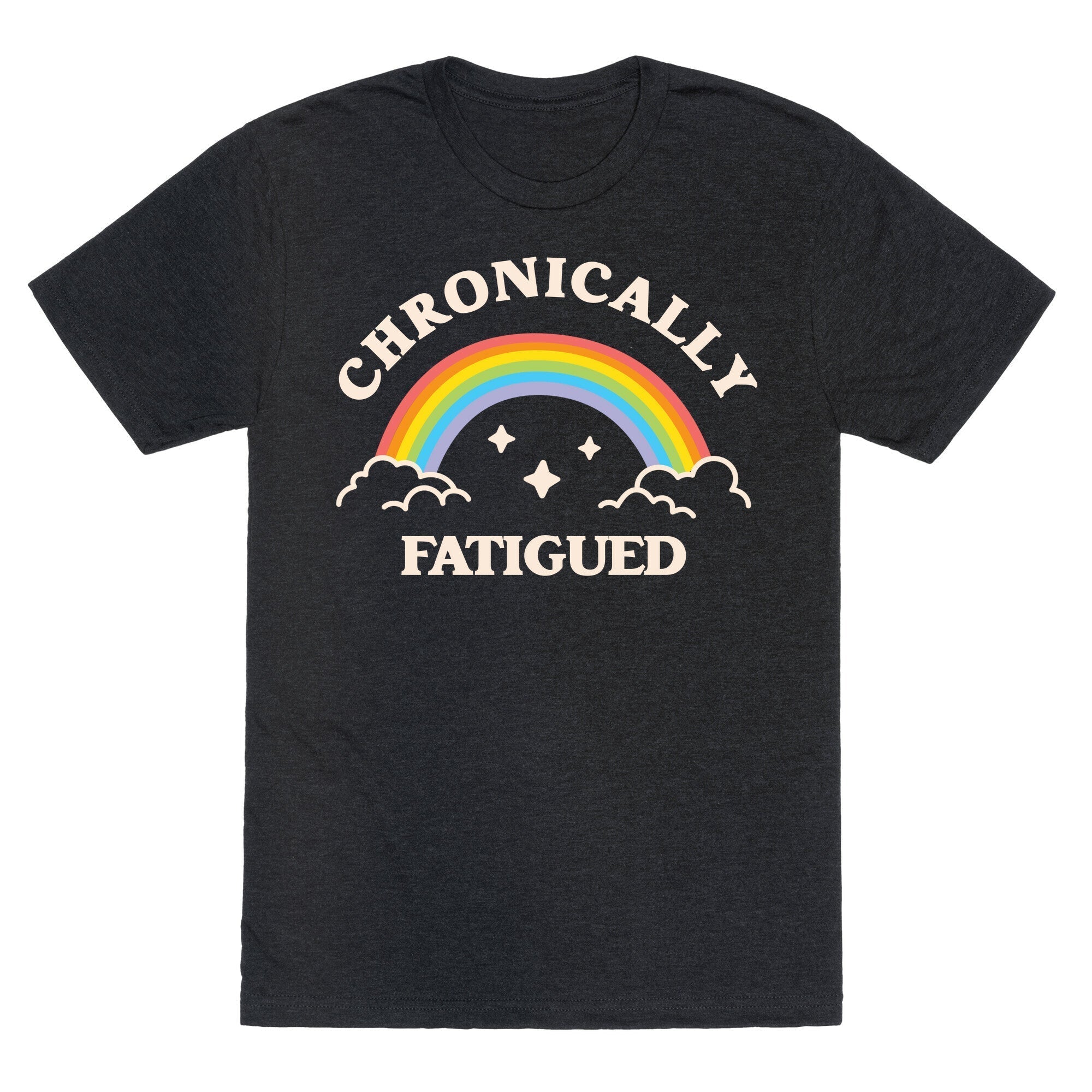 Chronically Fatigued Unisex Triblend Tee Hoodie, Sweatshirt | PureTeeCo.com (Image 1)