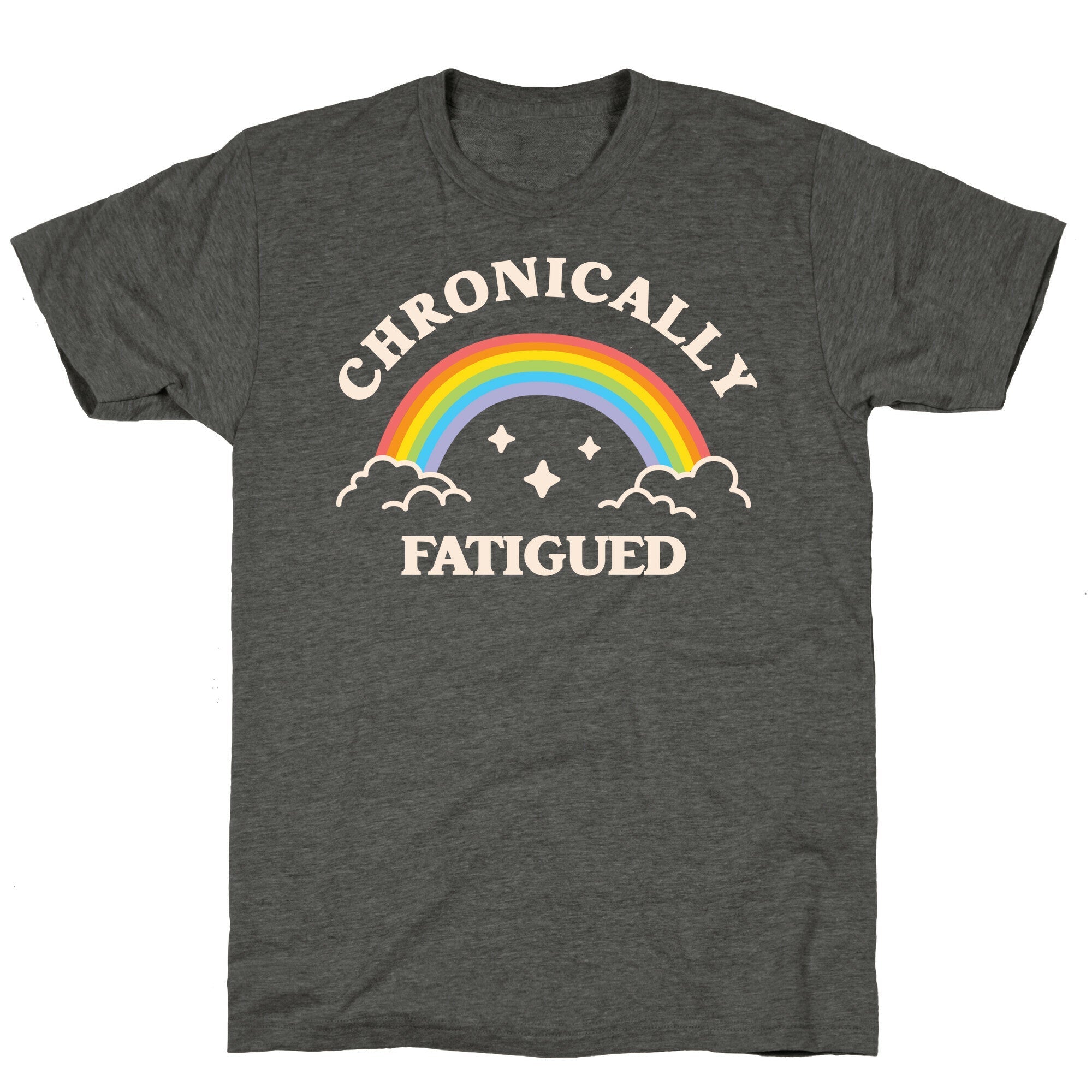 Chronically Fatigued Unisex Triblend Tee Hoodie, Sweatshirt | PureTeeCo.com (Image 3)