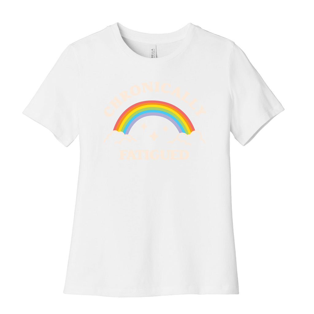 Chronically Fatigued Women's Cotton Tee Hoodie, Sweatshirt | PureTeeCo.com (Image 4)