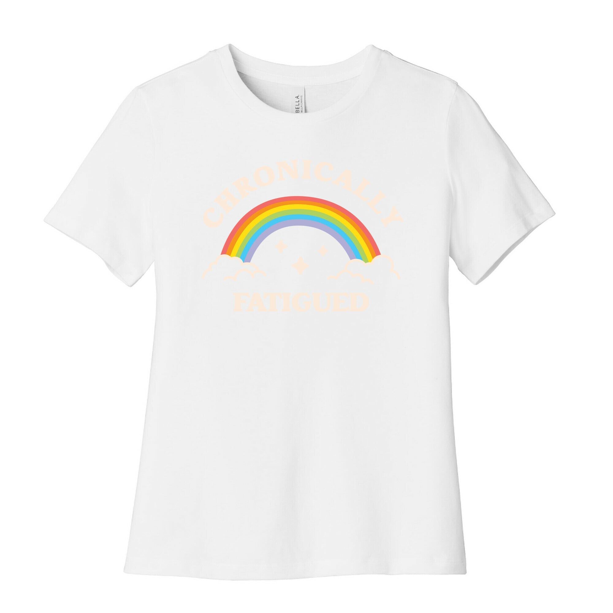 Chronically Fatigued Women's Cotton Tee Hoodie, Sweatshirt | PureTeeCo.com (Image 4)