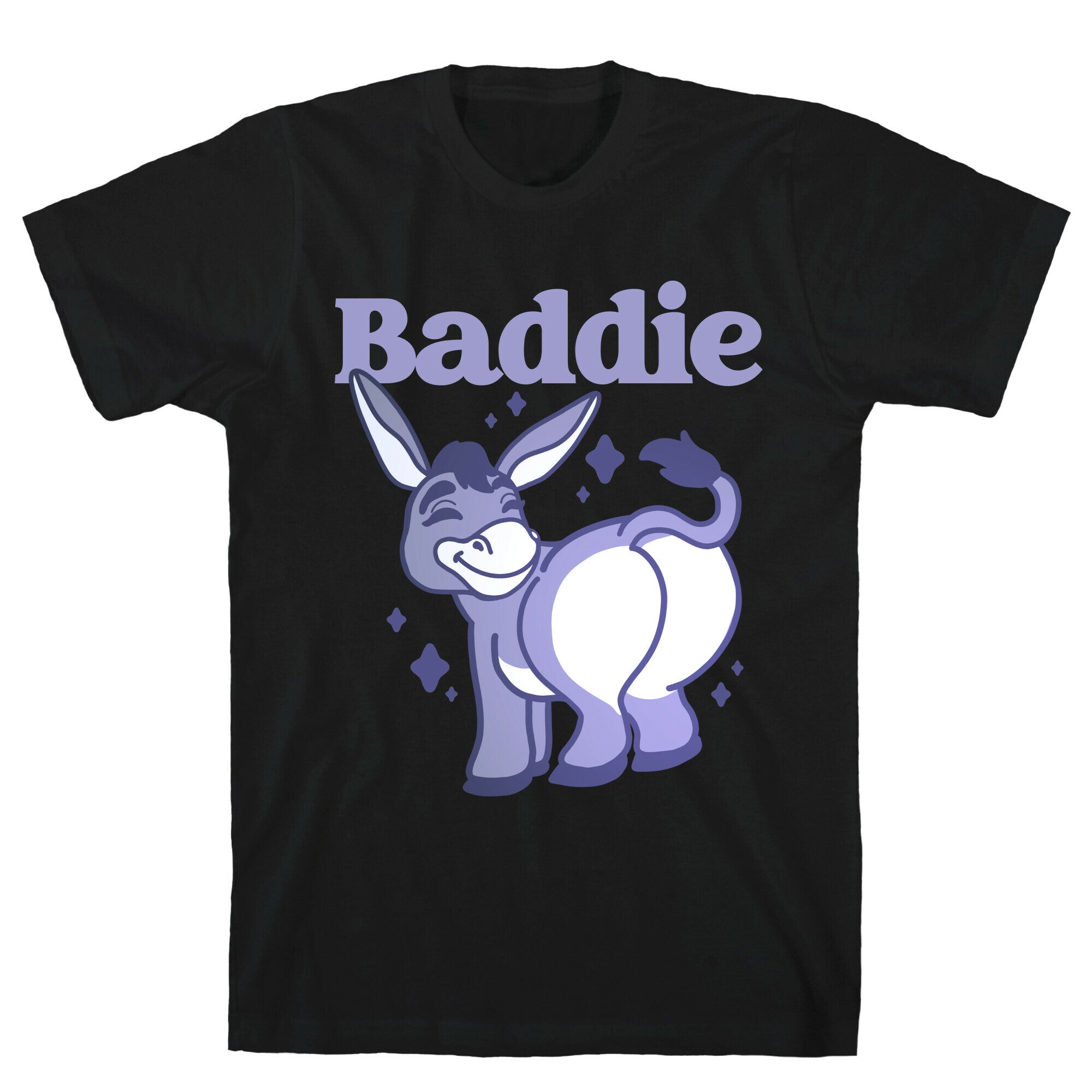 Baddie Donkey T-Shirt Hoodie, Sweatshirt | PureTeeCo.com (Image 1)