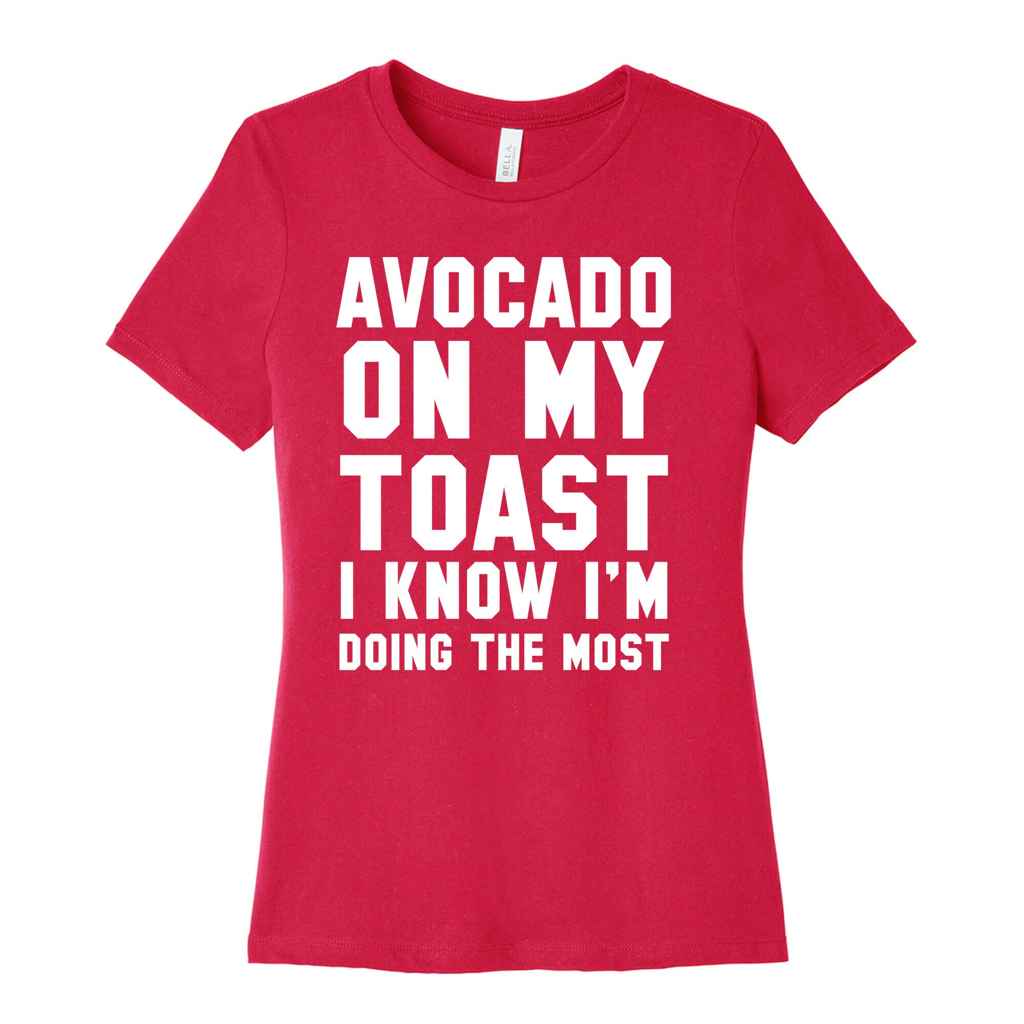 Avocado On MyToast, I Know I'm Doing The Most Women's Cotton Tee Hoodie, Sweatshirt | PureTeeCo.com (Image 2)