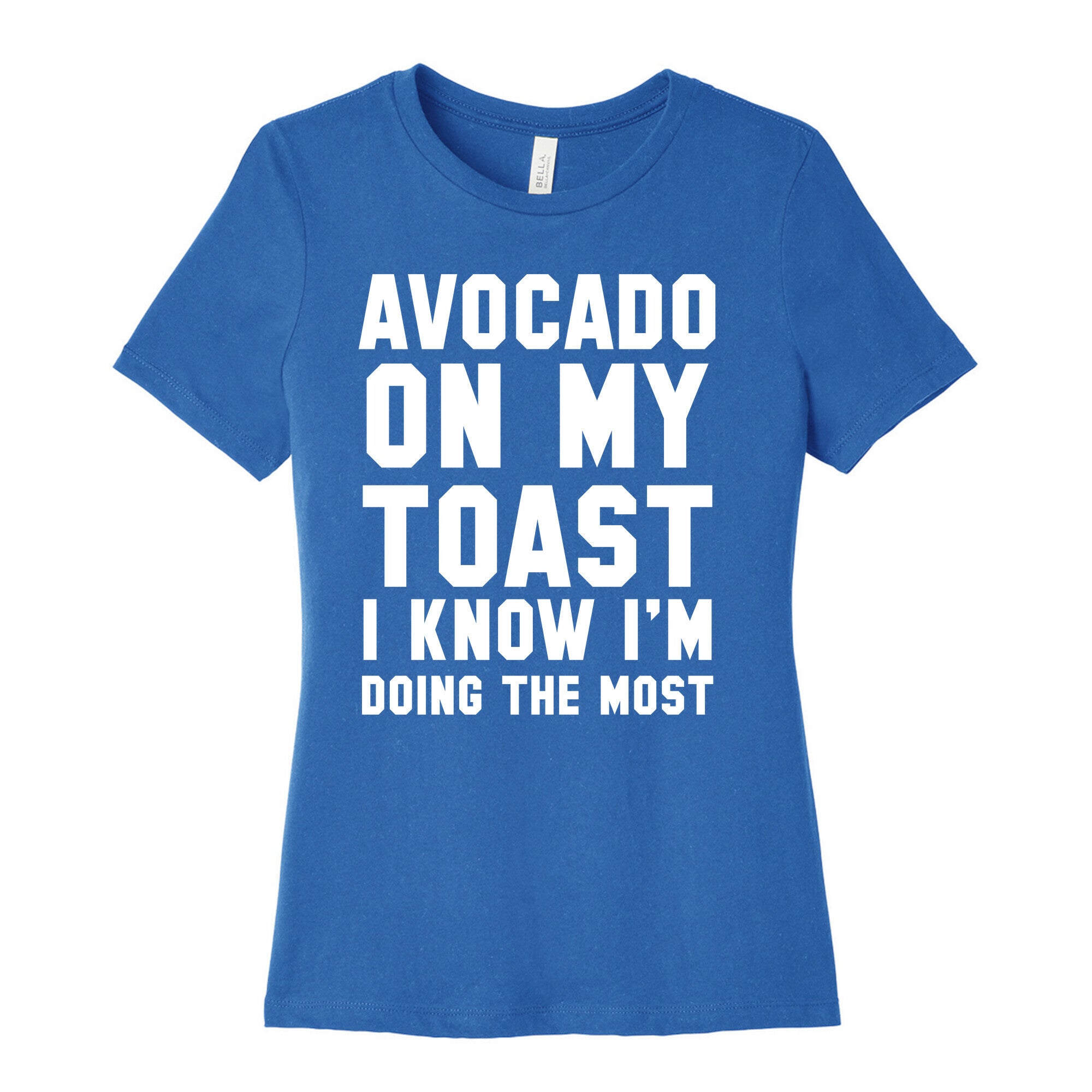 Avocado On MyToast, I Know I'm Doing The Most Women's Cotton Tee Hoodie, Sweatshirt | PureTeeCo.com (Image 3)