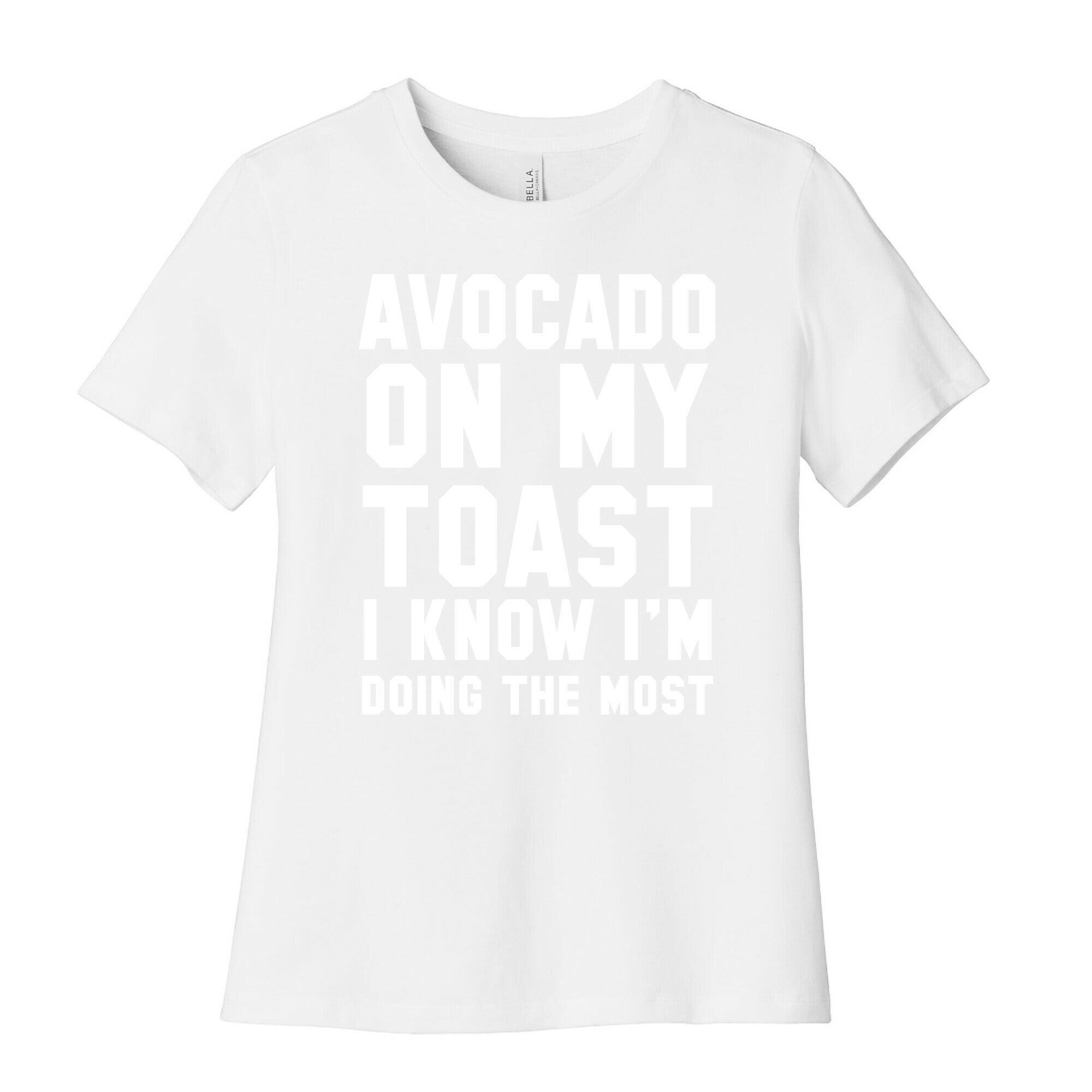 Avocado On MyToast, I Know I'm Doing The Most Women's Cotton Tee Hoodie, Sweatshirt | PureTeeCo.com (Image 4)