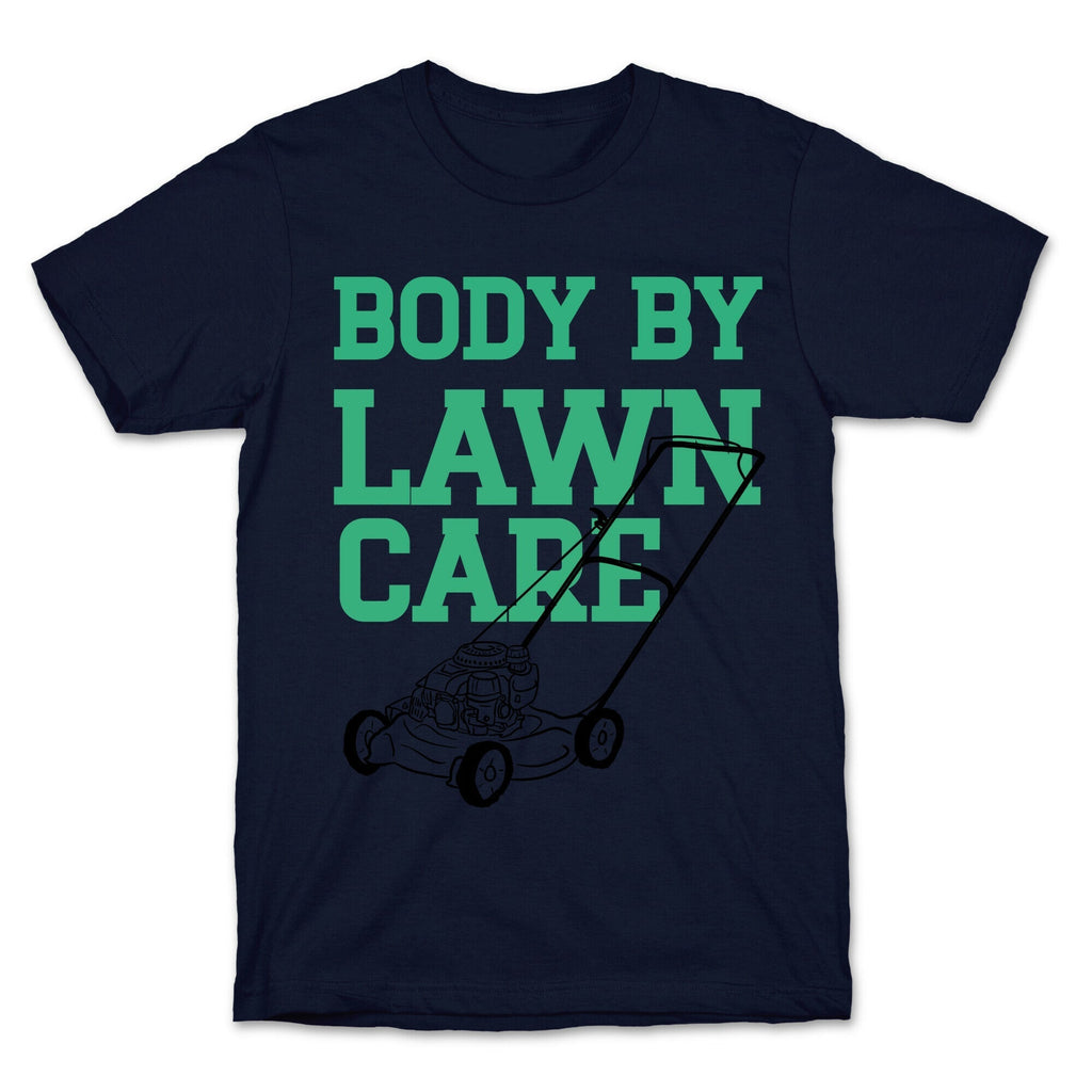 Body By Lawn Care T-Shirt Hoodie, Sweatshirt | PureTeeCo.com (Image 4)