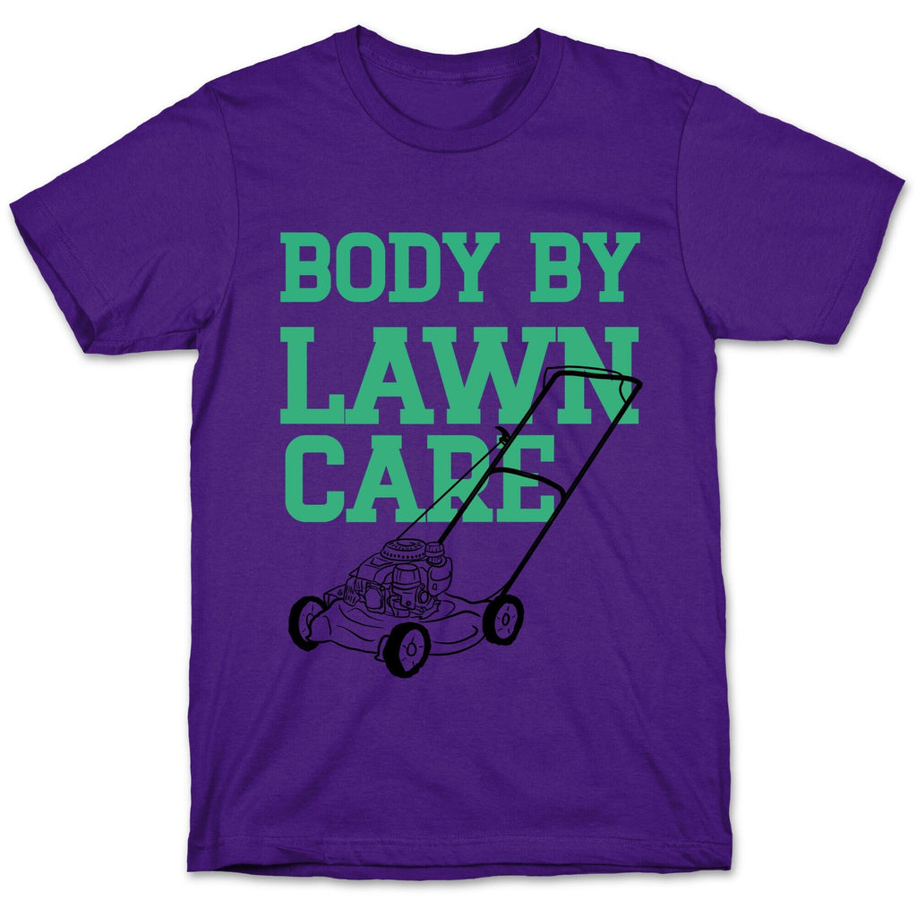 Body By Lawn Care T-Shirt Hoodie, Sweatshirt | PureTeeCo.com (Image 5)