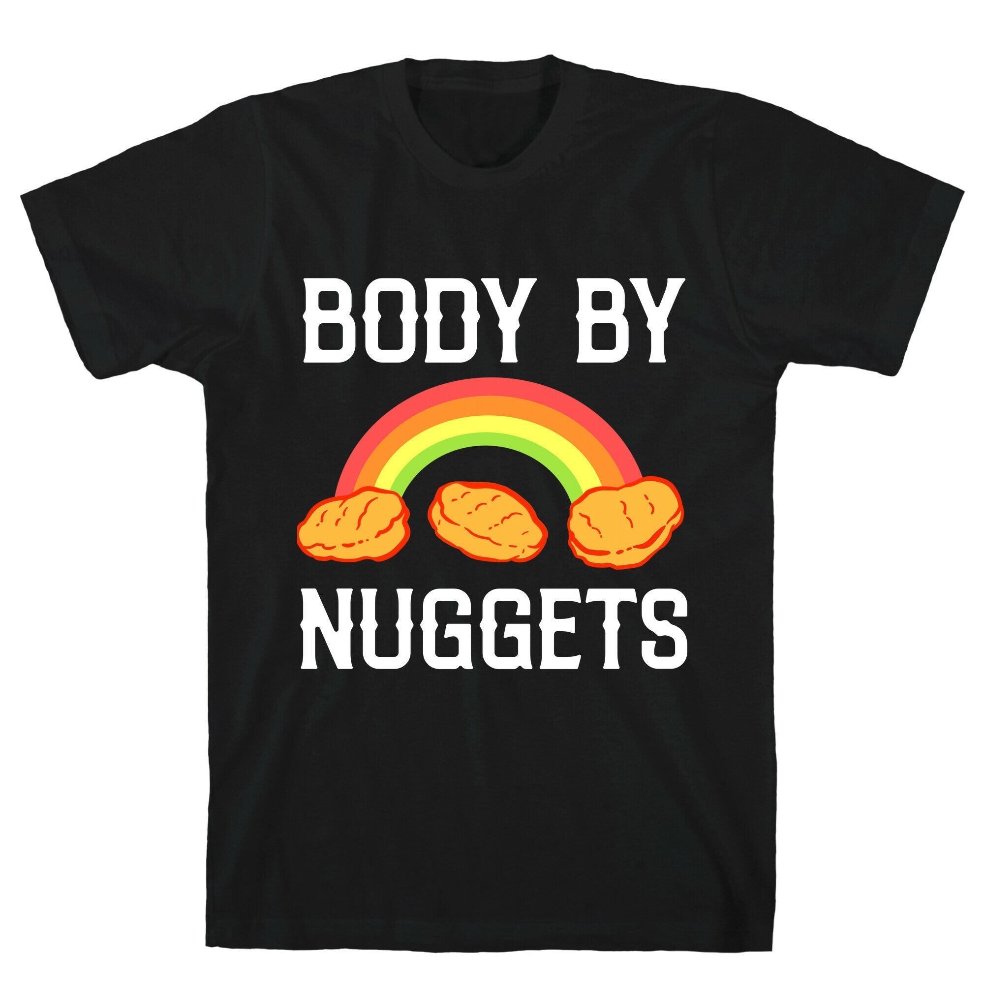 Body By Nuggets T-Shirt Hoodie, Sweatshirt | PureTeeCo.com (Image 1)