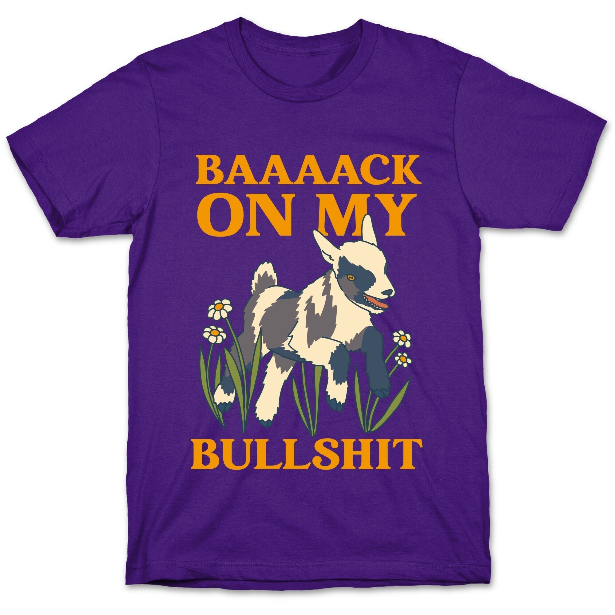 Back On My Bullshit (goat) T-Shirt Hoodie, Sweatshirt | PureTeeCo.com (Image 5)