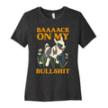 Back On My Bullshit (goat) Women's Cotton Tee Hoodie, Sweatshirt | PureTeeCo.com (Image 1)
