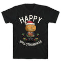 Happy Hallothankmas  T-Shirt Hoodie, Sweatshirt | PureTeeCo.com (Image 1)