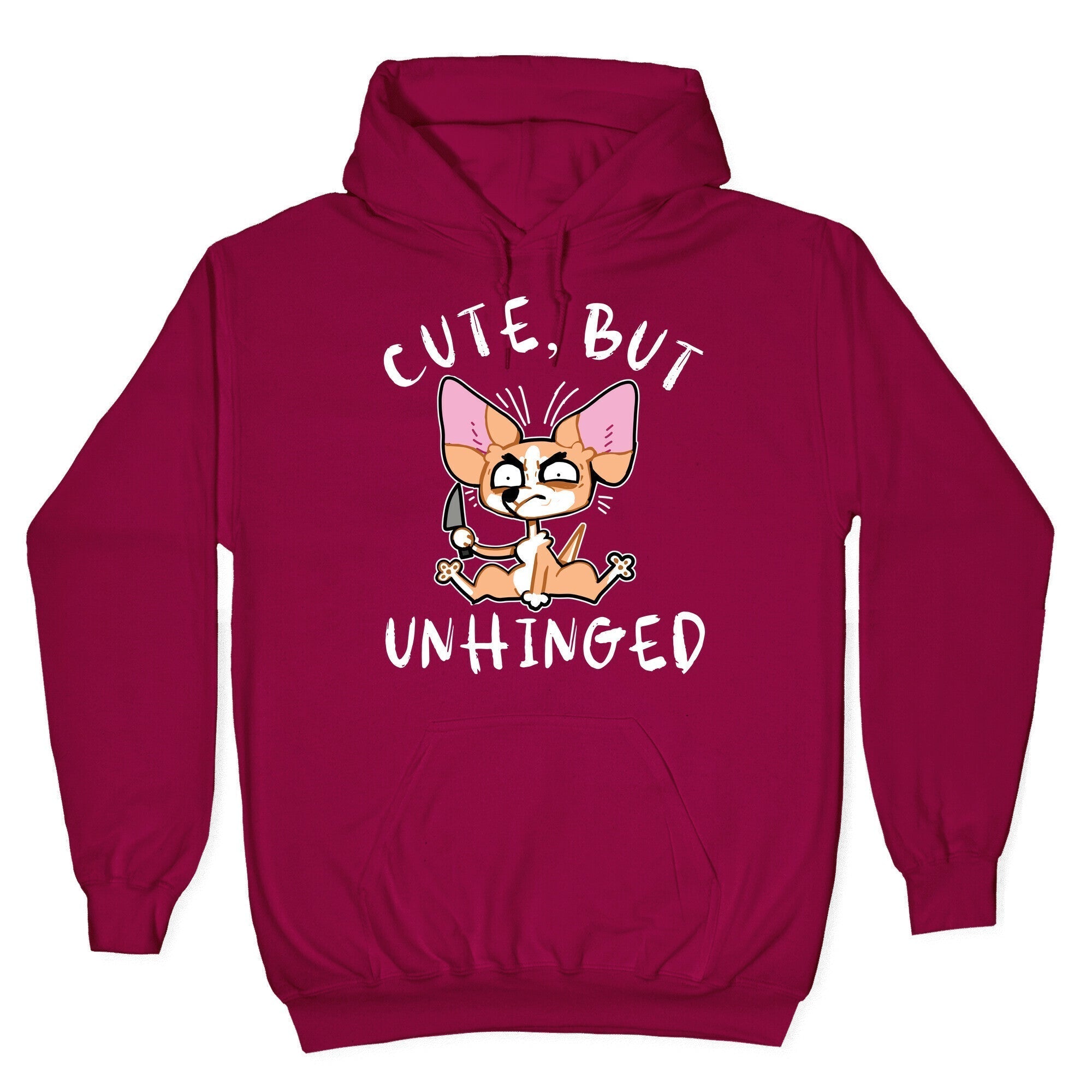Cute, But Unhinged Hoodie T-Shirts, Sweatshirt | PureTeeCo.com (Image 5)