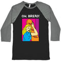 A Bread Love Story Comic  Baseball Tee Hoodie, Sweatshirt | PureTeeCo.com (Image 1)