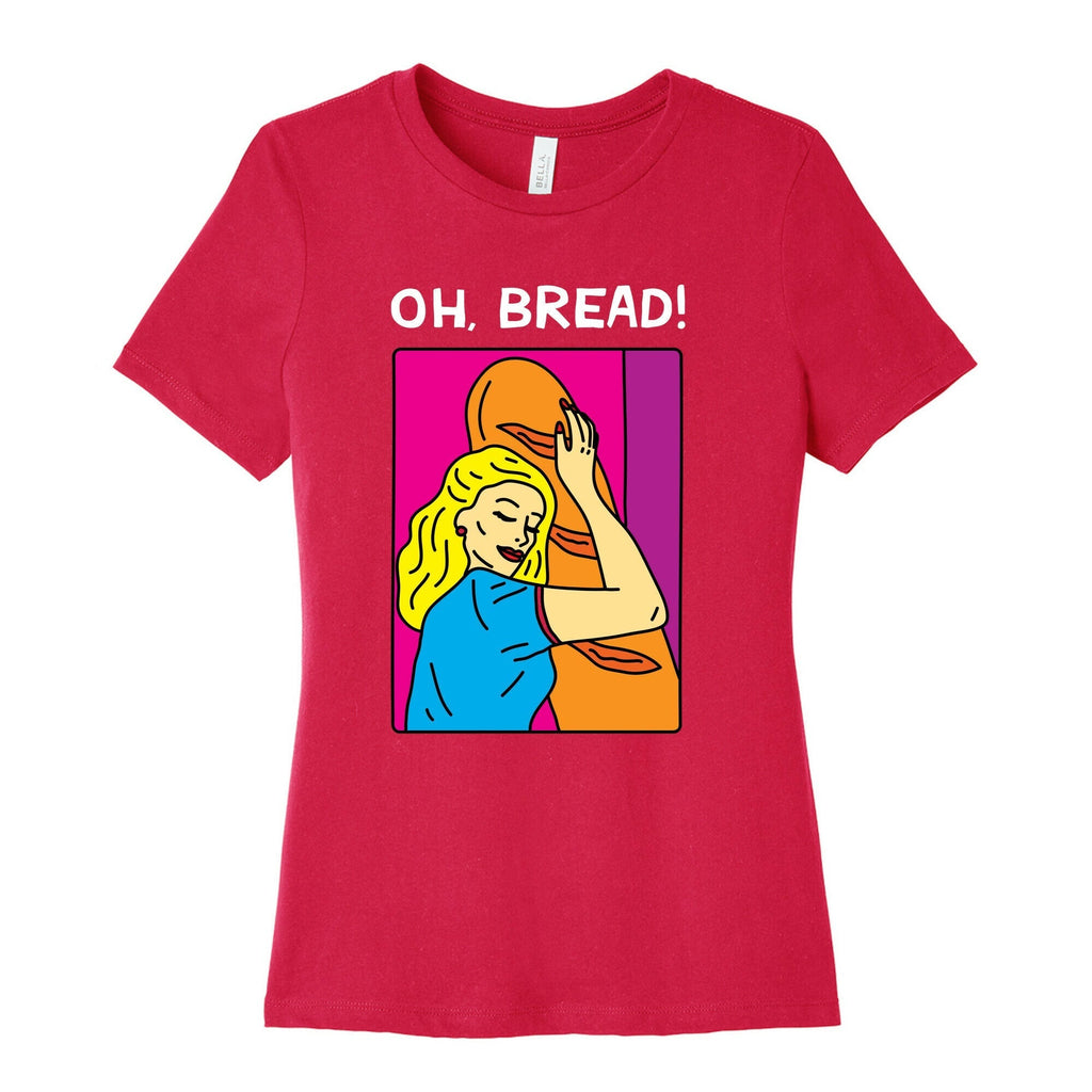 A Bread Love Story Comic  Women's Cotton Tee Hoodie, Sweatshirt | PureTeeCo.com (Image 2)