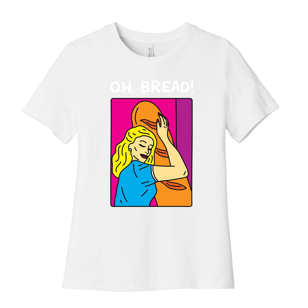 A Bread Love Story Comic  Women's Cotton Tee Hoodie, Sweatshirt | PureTeeCo.com (Image 4)