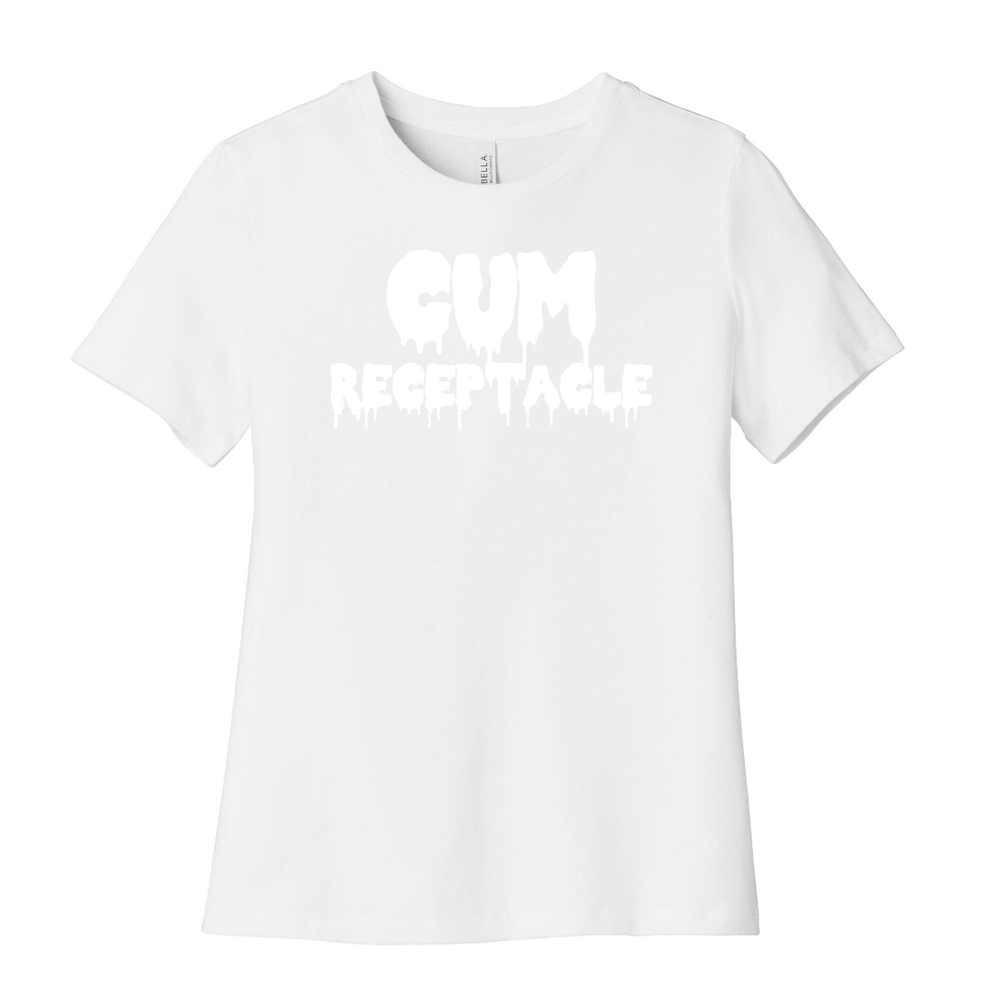 Cum Receptacle Women's Cotton Tee Hoodie, Sweatshirt | PureTeeCo.com (Image 4)