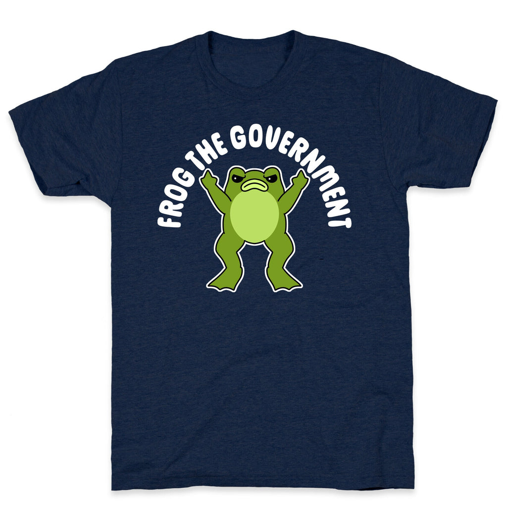 Frog The Government T-Shirt Hoodie, Sweatshirt | PureTeeCo.com (Image 3)
