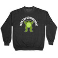 Frog The Government Crewneck Sweatshirt Style001 T-Shirts, Hoodie | PureTeeCo.com (Image 1)