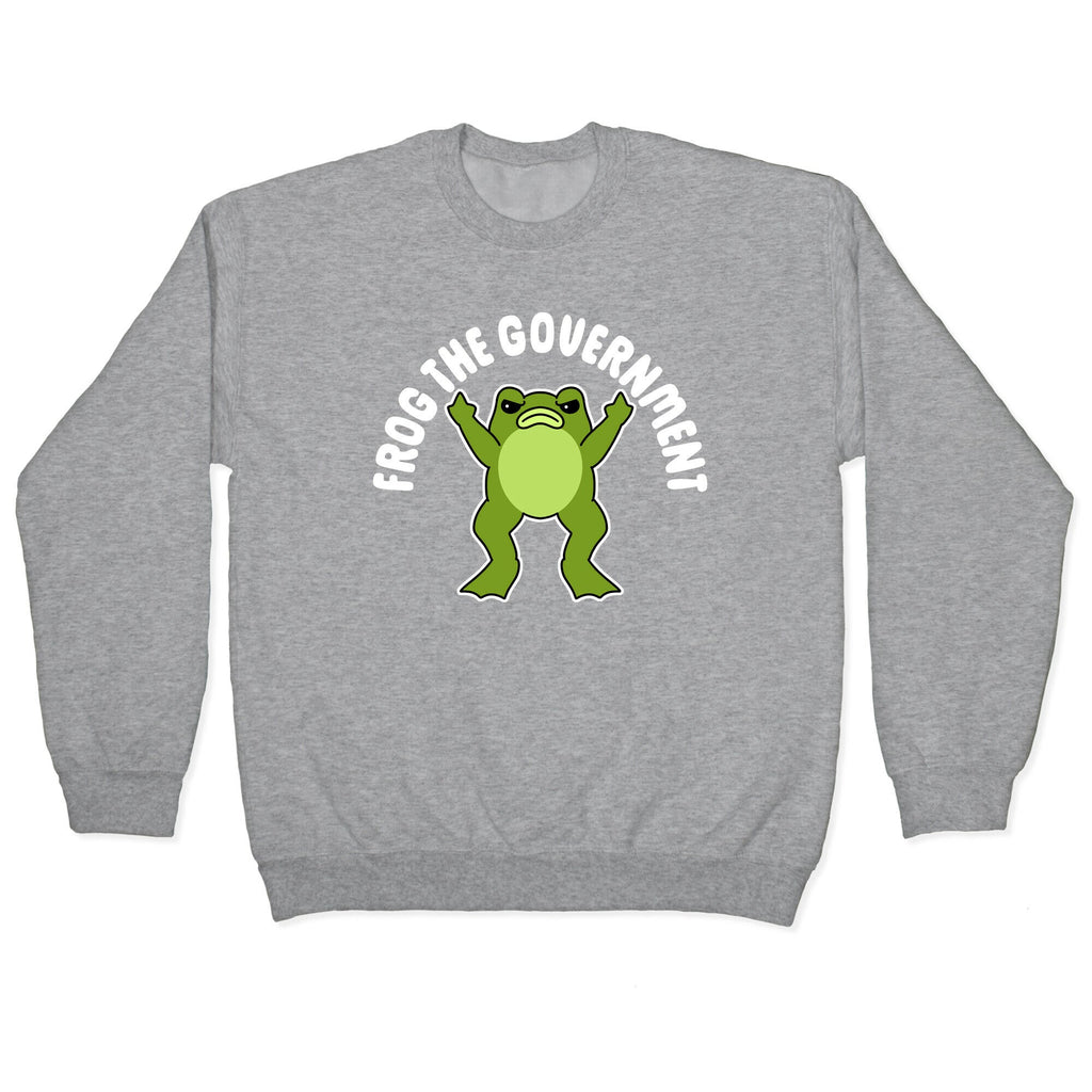 Frog The Government Crewneck Sweatshirt Style001 T-Shirts, Hoodie | PureTeeCo.com (Image 2)