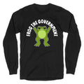 Frog The Government Longsleeve Tee Style001 Hoodie, Sweatshirt | PureTeeCo.com (Image 1)